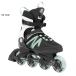 K 2 - two роликовые коньки женский KINETIC 80 PRO W BK_SAGE