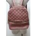 m petit by misako / стеганое полотно рюкзак розовый S-25-04-07-017-LO-BG-HR-ZT-K018