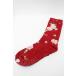 PINK HOUSE / Berry Rose рисунок носки красный S-25-09-23-1024-LO-ZA-HR-ZS