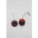 MILK / Cherry шоколад серьги H-25-11-14-1061-ML-AC-KB-ZH