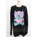 NieR Clothing / принт LONG CUTSEW XL чёрный H-26-10-04-1036-PU-TO-AK-ZH