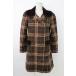 axes femme / другой . воротник проверка пальто M Brown T-26-01-18-018-AX-CO-SA-ZT