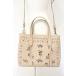 axes femme / перфорирование большая сумка бежевый O-26-09-01-2027-AX-BG-OW-ZTK061