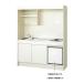 *LIXIL/ солнечный wave [DMK15LFWE2G100] Mini кухня рефрижератор модель полный единица одиночный рычаг вентиль IH обогреватель 100V холодный регион для 150cm(HE.F)