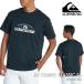  Япония стандартный товар короткий рукав футболка Quick Silver QUIKSILVER EV CORPO CLASSIC SS BLK QLY262011 Rush Guard мужской 