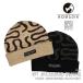  Япония стандартный товар сноуборд Beanie noma Dick NOMADIK WT JACQUARD BEANIE Beige Brown / Black Grey 25-26
