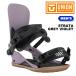 ���{���K�i �X�m�[�{�[�h �r���f�B���O ���j�I�� UNION STRATA Grey Violet �X�g���[�^ �o�C���f�B���O �����Y 25-26