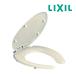 { stock equipped }*15 hour till shipping OK!INAX/LIXIL normal toilet seat [CF-6AE]BN8 eggshell white cover attaching front break up toilet seat ( standard ) toilet seat present . cease less 