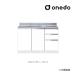 *onedo/ one do( старый мой комплект ) [KTD5-80-120SX] постоянный цвет комбинирование раковина в одном корпусе раковина KTD5-80 стена .. вентиль specification промежуток .120cm(GB)