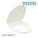 { stock equipped }*15 hour till shipping OK!∠TOTO[TC300#SC1] pastel ivory normal toilet seat soft . stop attaching regular size 