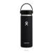 HydroFlask 20 oz Wide Mouth BLACK �n�C�h���t���X�N�@591ml