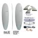 ���������i�ꕔ�����j��SOLID MID SURFBOARD 7'0 SKY BLUE �t���i�t�Z�b�g �V�i