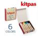  kit Pas medium 6 color rice wax Japan . chemical industry crayons [ mail service correspondence ]