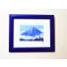  blue Fuji woodcut amount attaching -inch size picture . on. blue Fuji feng shui Yoshioka . Taro better fortune 