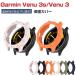 Garmin Venu 3s Venu 3 �P�[�X TPU�f�� �}���`�J���[ �N���A ���b�L�d�グ LCD�X�N���[���ی� �V���v���� ��̌^ �t���ی� �����h�~ �ی�P�[�X �J�o�[