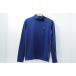 coco б/у [SALE] громкий мышь женский рубашка с длинным рукавом L темно-синий с высоким воротником cut and sewn стрейч обратная сторона ворсистый letter pack почтовый сервис плюс отправка возможно 69300