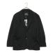  не использовался товар [ снижение цены ]m-ta морской muta MARINE мужской tailored jacket 4(S) чёрный нейлон джерси одиночный жакет 87353
