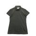  б/у [SALE] Descente Golf DESCENTE GOLF женский рубашка-поло с коротким рукавом M серый простой кошка pohs отправка возможно 90920