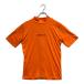  б/у [ снижение цены ] Kappa Golf KAPPA GOLF рубашка с коротким рукавом M orange mok шея Logo .... мужской 95531