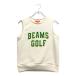 coco б/у [SALE] Beams Golf BEAMSGOLF женский лучший M белой серии вырез лодочкой обратная сторона ворсистый letter pack почтовый сервис плюс отправка возможно 99045