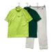  б/у [SALE] Adidas Golf adidas GOLF мужской ko-tine-to комплект L первый раунд course debut 103327