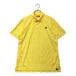  б/у [SALE] New balance Golf New Balance мужской рубашка-поло с коротким рукавом 6(LL) желтый стрейч кошка pohs отправка возможно K014223