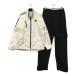 coco б/у [ снижение цены ] Adidas Golf adidas GOLF мужской непромокаемая одежда L белый белый 2WAY letter pack почтовый сервис плюс отправка возможно K018816