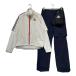 coco б/у Adidas Golf adidas GOLF мужской непромокаемая одежда M белый × темно-синий белый 2WAY верх и низ упаковочный пакет имеется K021589