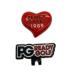 coco б/у Pearly Gates PEARLY GATES маркер (габарит) красный значок в форме сердечка магнит кошка pohs отправка возможно K025139