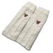 coco б/у viva Heart VIVA HEART гетры свободный белый кабель вязаный внутри сторона мех letter pack почтовый сервис плюс отправка возможно K029066