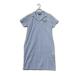  б/у [ снижение цены ] Beams Golf BEAMSGOLF женский One-piece M голубой Logo нашивка футбол ткань кошка pohs отправка возможно K029428
