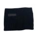  б/у пчела ya-z8YARDS защита горла "neck warmer" чёрный черный ребра вязаный простой с изнанки флис кошка pohs отправка возможно K034031