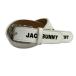 coco б/у Jack ba колено Jack Bunny!! ремень белый женский Logo .... letter pack почтовый сервис плюс отправка возможно K034137