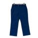  б/у Munsingwear одежда Munsing wear женский брюки 13 номер синий голубой стрейч лодыжка брюки кошка pohs отправка возможно K034978