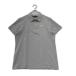  б/у Srixon by Descente SRIXON by DESCENTE мужской рубашка-поло с коротким рукавом L серый Logo .... общий рисунок кошка pohs отправка возможно K035370