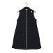  б/у [ снижение цены ] Anne Pas .and per se женский One-piece M темно-синий двойной Zip с хлопком letter pack почтовый сервис плюс отправка возможно K5672