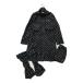 coco б/у [ снижение цены ] Jun & Rope JUN&amp;ROPE женский дождь One-piece L темно-синий 2WAY нога покрытие & упаковочный пакет имеется точка полька-дот K8071