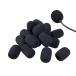 10 piece Mike sponge 6mm 8mm 10mm 12mm 15mm headset income mike windshield loudspeaker noise prevention Mike cover Mike sponge for exchange 