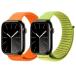 Apple Watch Series 11 10 частота 42mm 46mm соответствует спорт петля нейлон ремень Apple часы частота мягкий "дышит" легкий текстильная застёжка регулировка Series 9