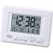 MAG(マグ) 目覚まし時計 電波 デジタル ケプラー 温度 湿度 カレンダー表示 ホワイト T-693WH-Z