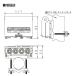 �T���d�q �u�[�X�^�[ ������ CS/BS-IF�EUHF �y2K 4K 8K�i3224MHz�j�Ή��z �n�f�W�EBS/CS�����Ή� �ƒ�p 45dB�^�^�C�v EBCU45 �֘A�摜5