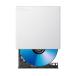  Logitec установленный снаружи Blue-ray Drive BDXL DVD CD USB 3.2 Gen1 кабель 2 шт (Type-C+Type-A) записывание / воспроизведение soft белый LBD-PWB6U3CSWH
