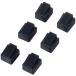  почтовая отправка Elecom ELECOM RJ45 коннектор защита колпак черный LD-RJ45CAP6