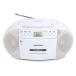  ом электро- машина AudioComm CD радио кассета магнитофон белый RCD-590Z-W