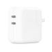 Apple Apple двойной USB-C порт установка 35W источник питания адаптер MW2K3AM/A внутренний стандартный товар белый 