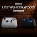 8BitDo Ultimate 2 Bluetooth White ���� �L�� �Q�[���R���g���[���[ ( Switch Switch2 Windows PC Bluetooth 2.4GHz USB �^�[�{ �o�C�u���[�V�����L �[�d��t ) �֘A�摜2