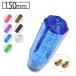 �N���X�^���V�t�g�m�u �o�u�� �V�t�g�m�u ���o�[ ���p 150mm �p�[�v�� �N���A �u���[ �A���o�[ �X���[�N �s���N���b�h �O���[�� �A�N���� �f�R�g�� �g���b�N