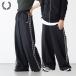  Fred Perry джерси FRED PERRY лента do wide truck брюки T1102 женский мужской 
