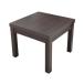 [ производитель прямая поставка ] urban через quotient боковой стол W550×D550×H450mm Brown [ оплата при получении не возможно ][ клиент сборка ]