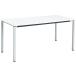 [ производитель прямая поставка ]kokyomi-ting стол JUTO угол ножек белый W1500×D750[ оплата при получении не возможно ] заслонка стол складной стол длина стол для собраний стол 